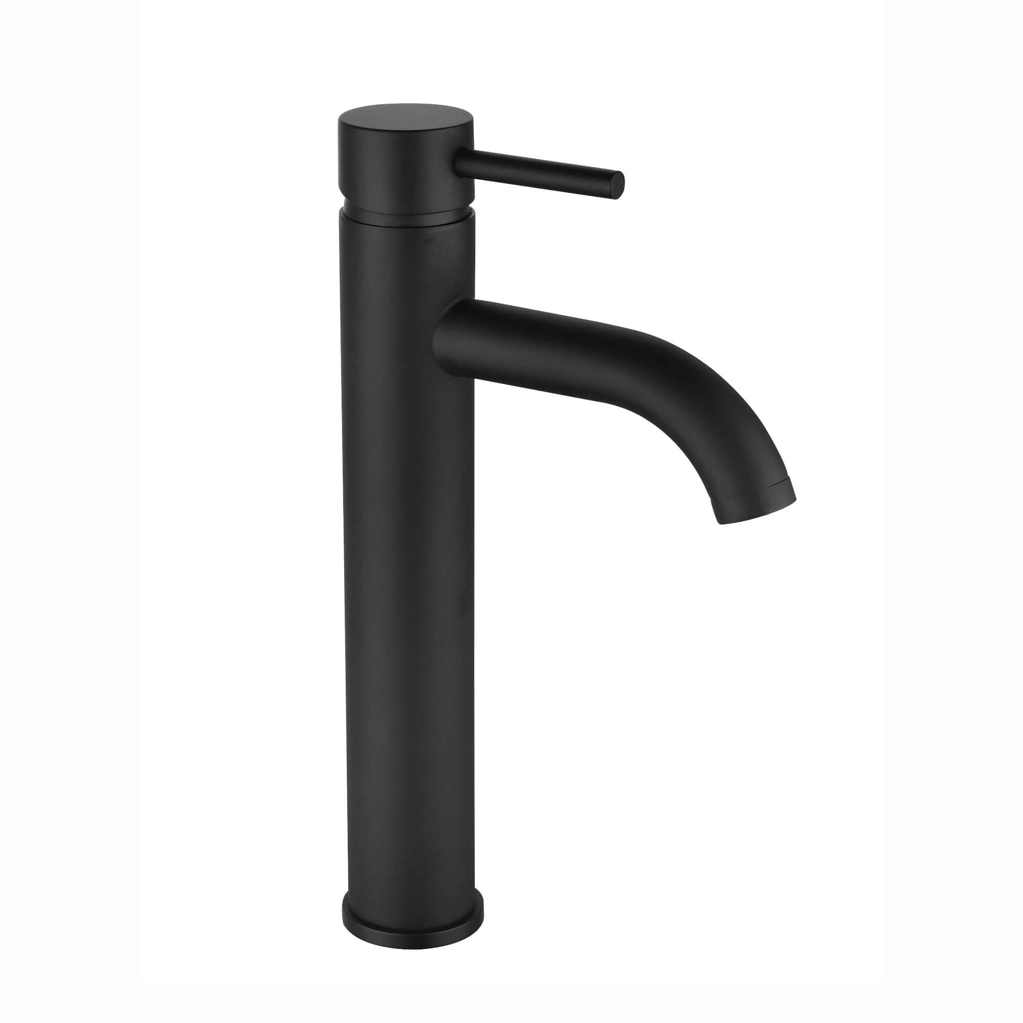 Buy Zara basin mixer tap high rise - matt black Online UK | HOUSE OF ENKI